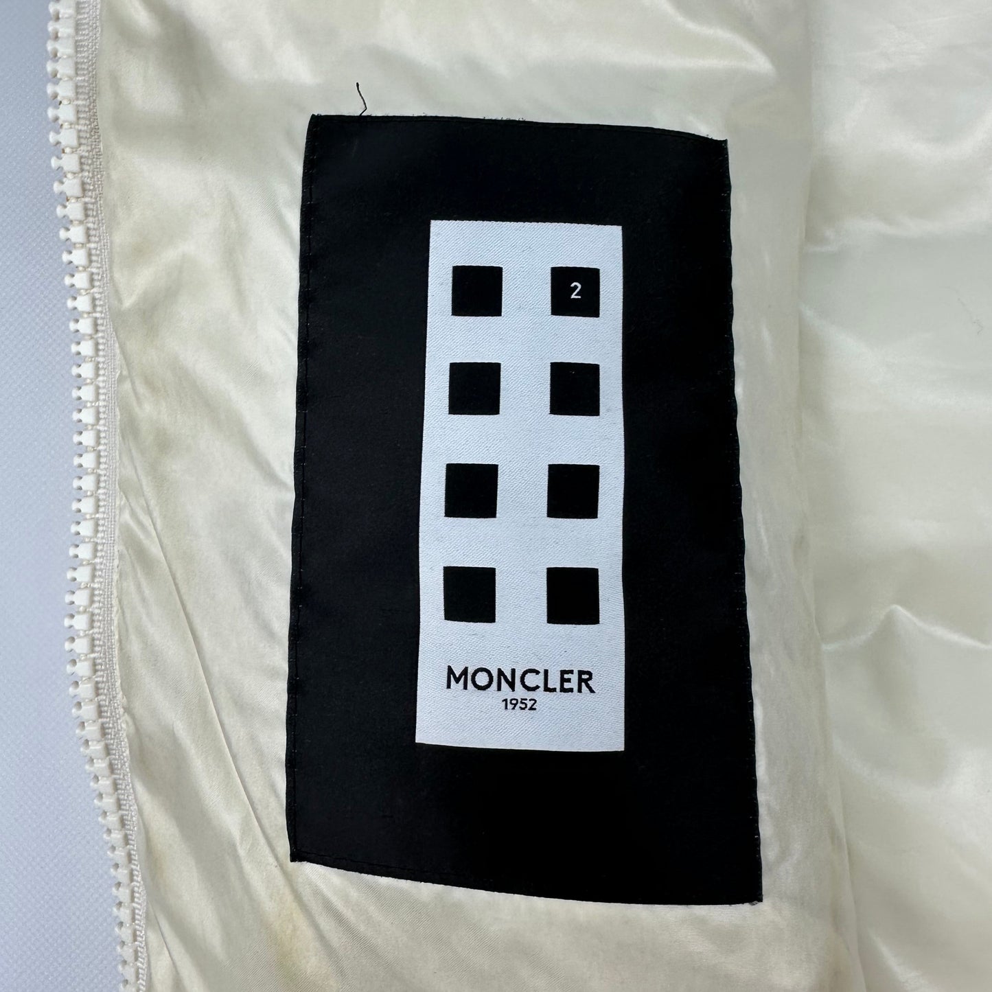 Moncler Park Genius 1952 Daunen Weste gelb M (2)