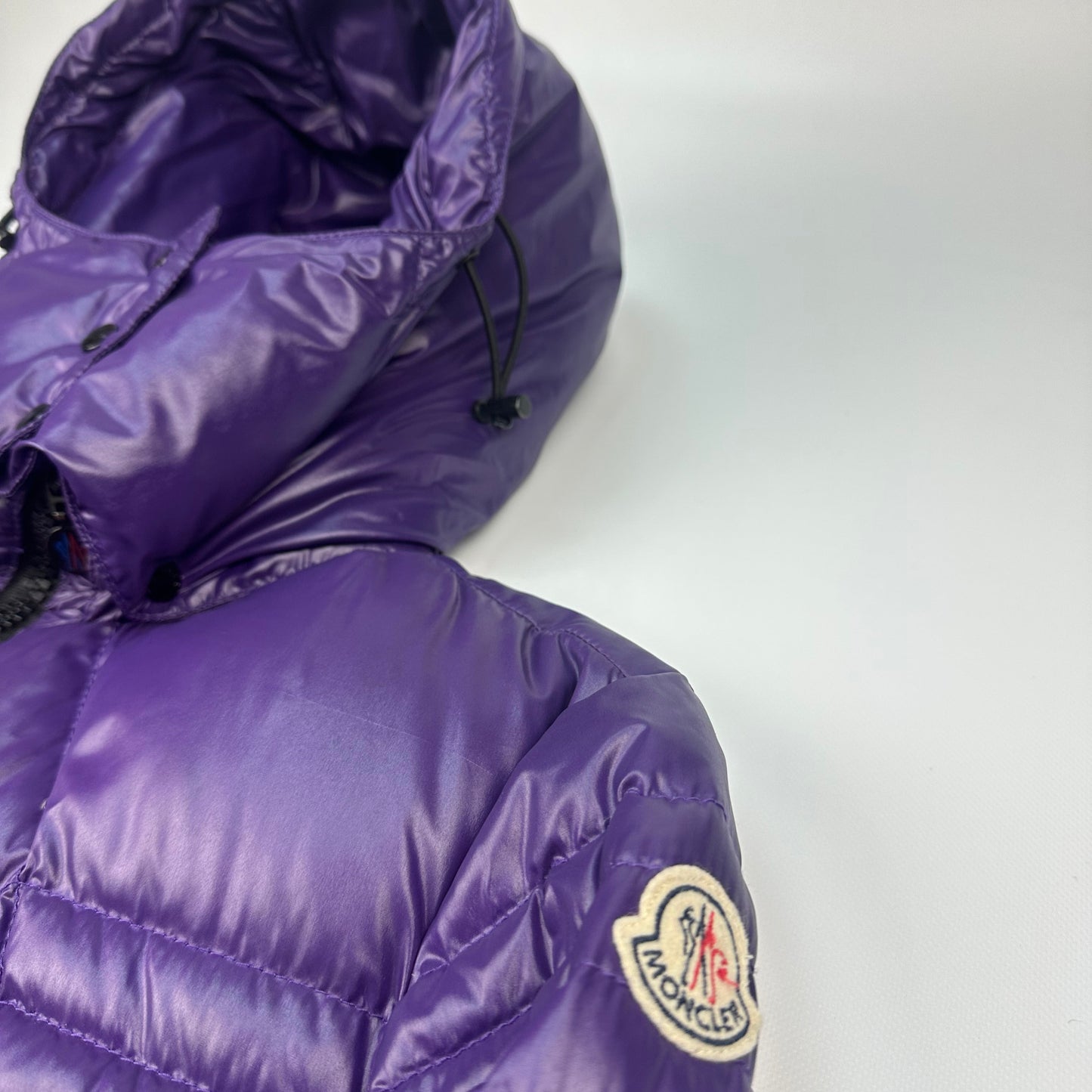 Moncler Pepper Grenoble Puffer Jacke lila Damen L (3)