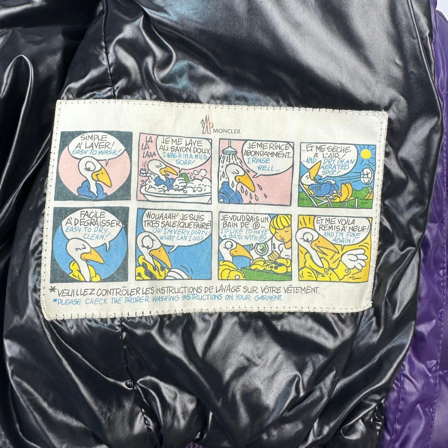 Moncler Pepper Grenoble Puffer Jacke lila Damen L (3)