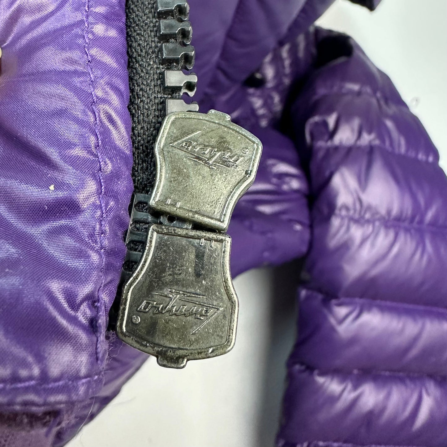 Moncler Pepper Grenoble Puffer Jacke lila Damen L (3)