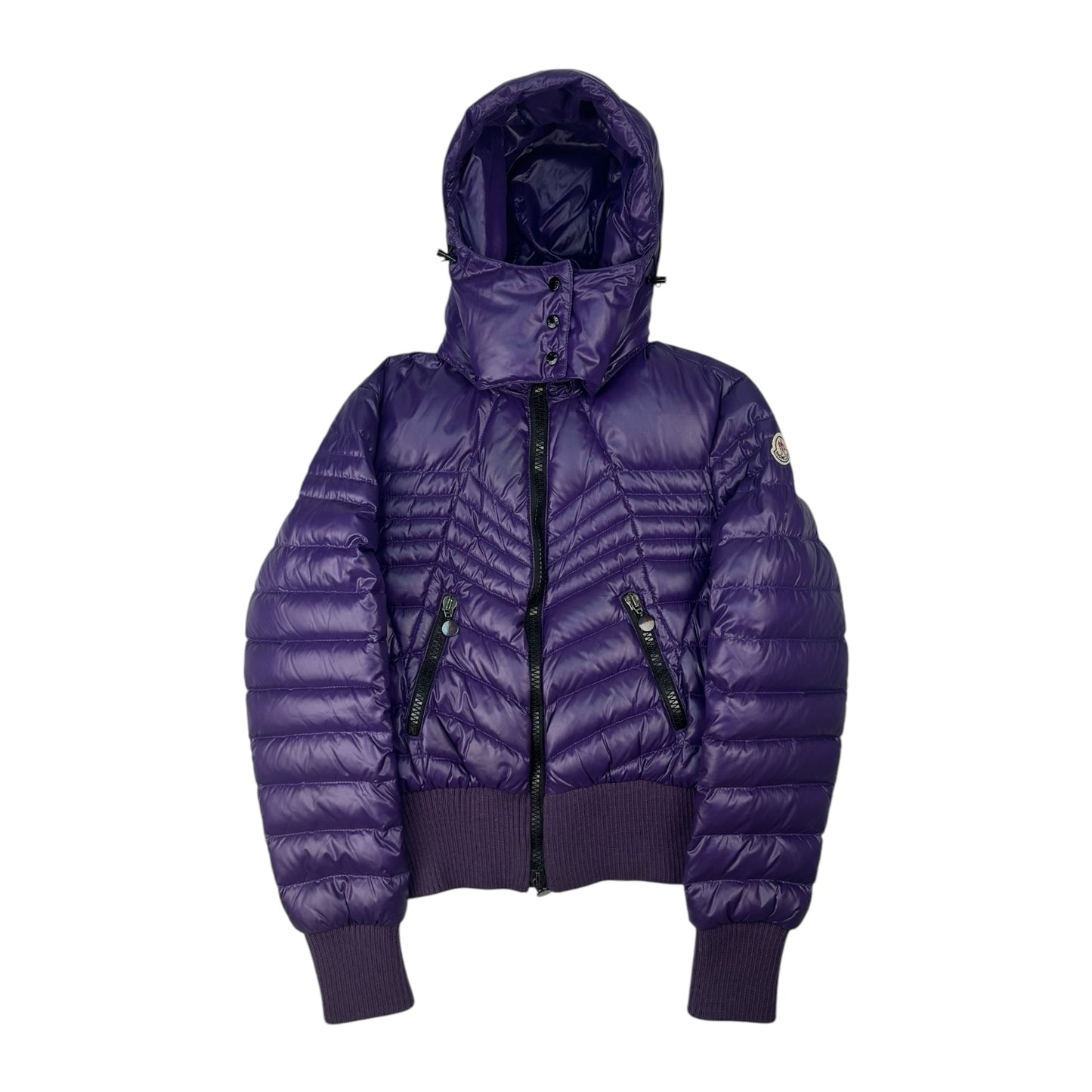 Moncler Pepper Grenoble Puffer Jacke lila Damen L (3)