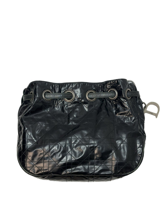 Christan Dior Cannage Lackleder Tasche