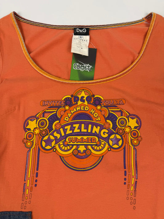Vintage Dolce & Gabbana Sizzling SummerTop