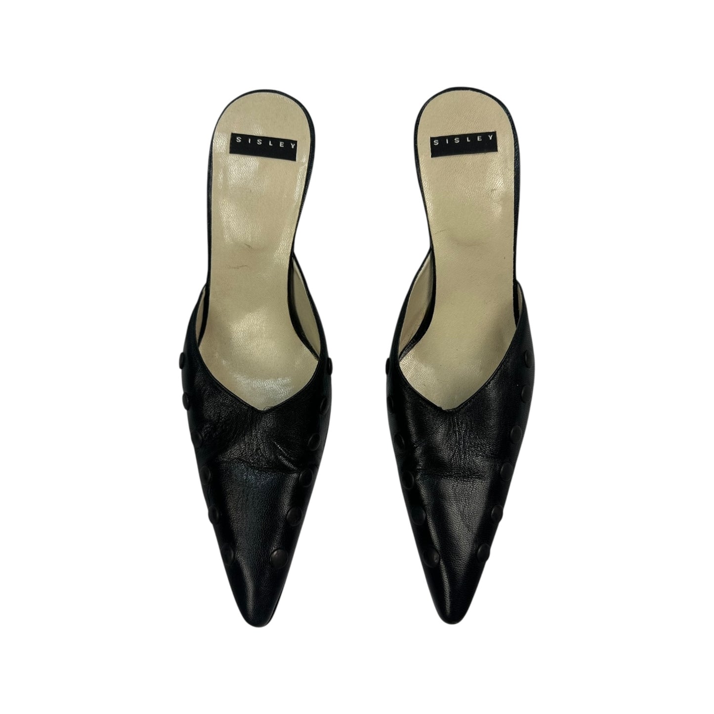 Vintage Sisley Heels schwarz 37