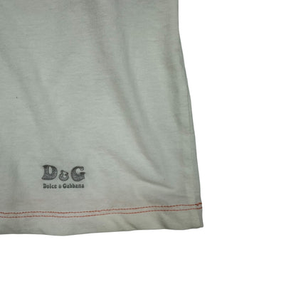 Vintage Dolce & Gabbana T-Shirt weiß Damen M