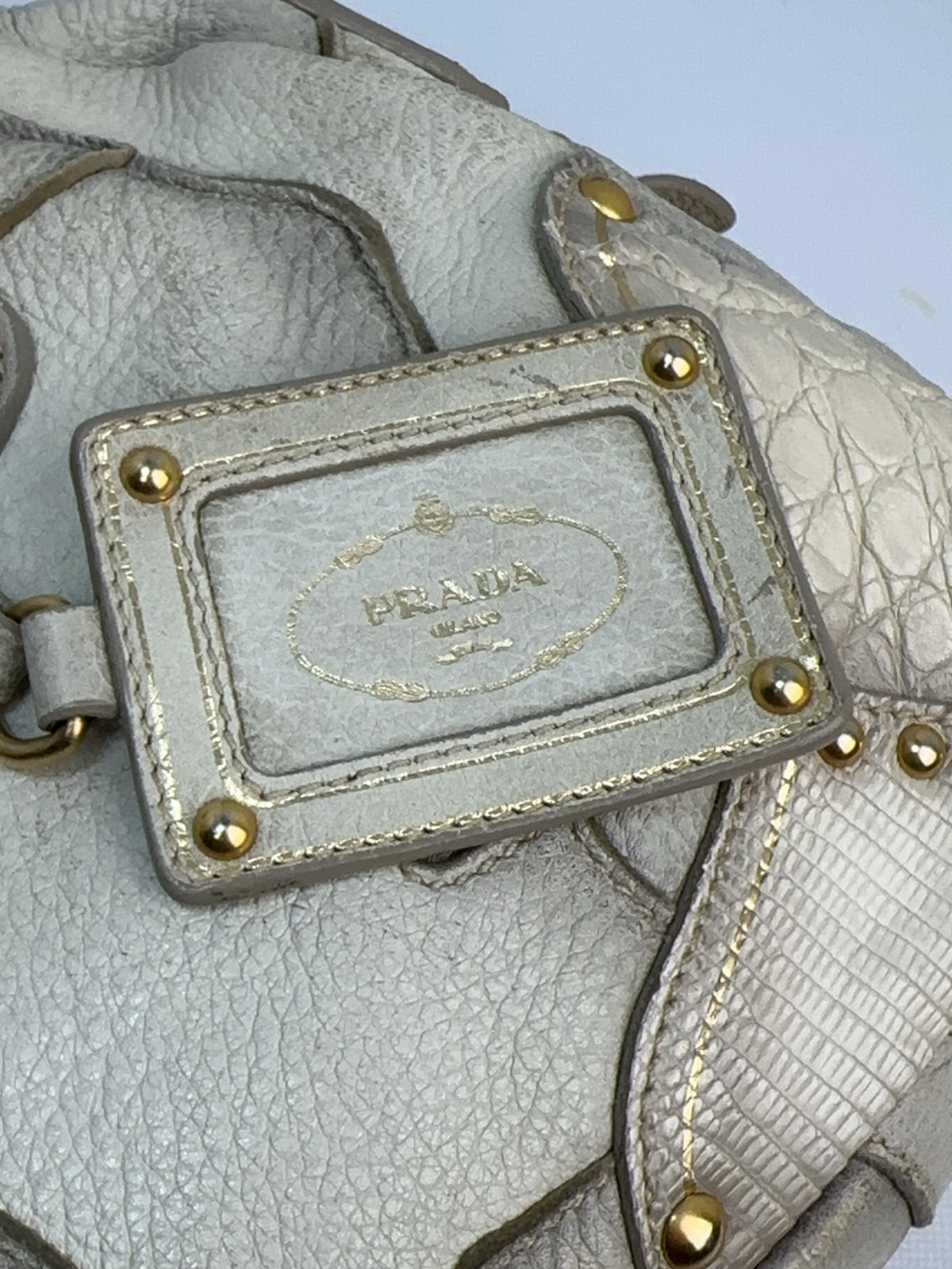 Prada "Cervo" Patch Tasche