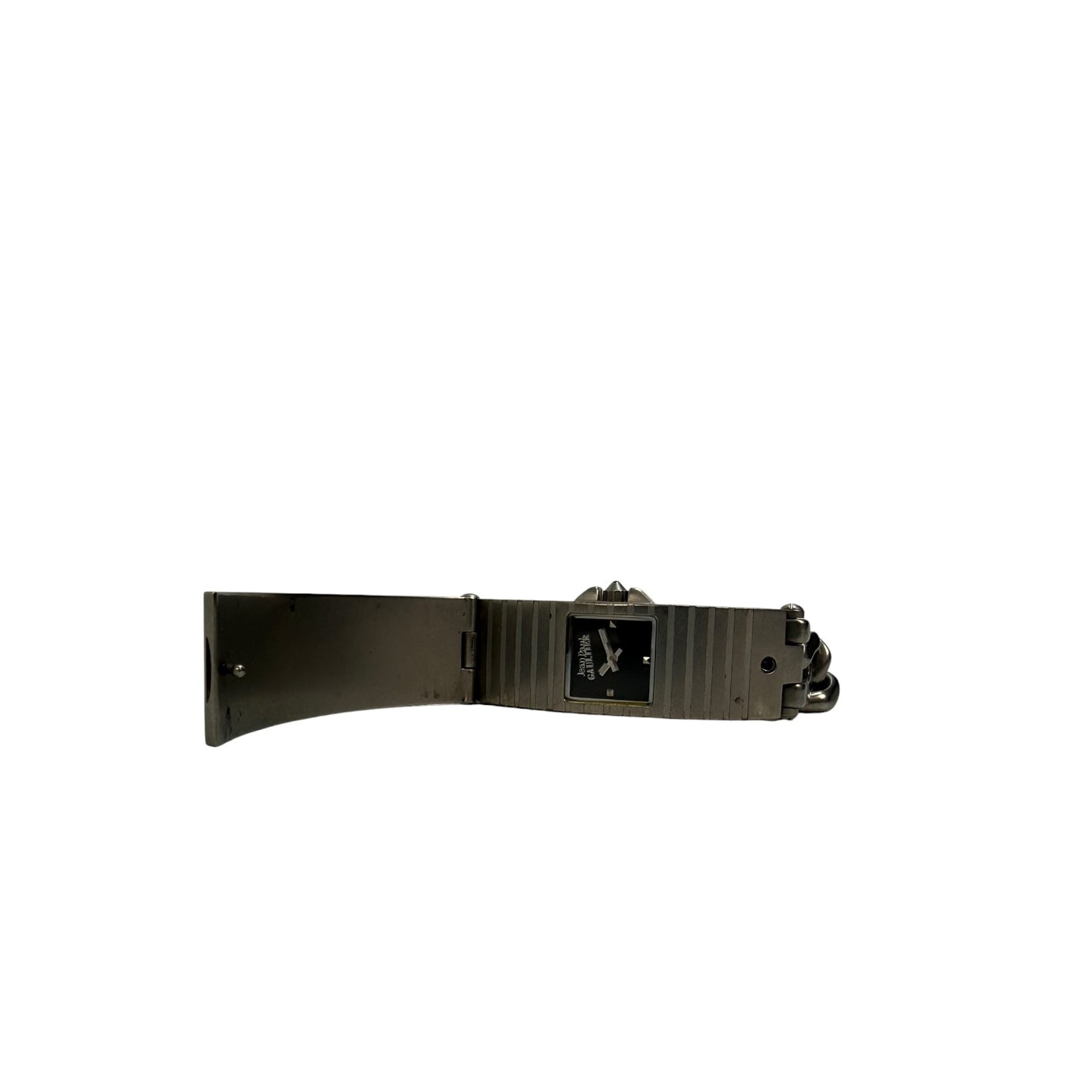 Vintage Jean Paul Gaultier Armbanduhr Silber