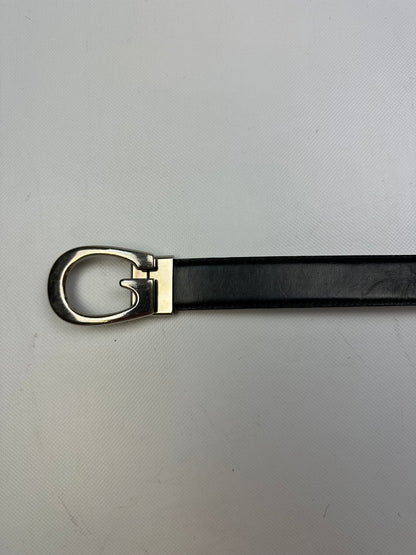 Vintage Gucci Gürtel reversible schwarz/weiß Gr. 85