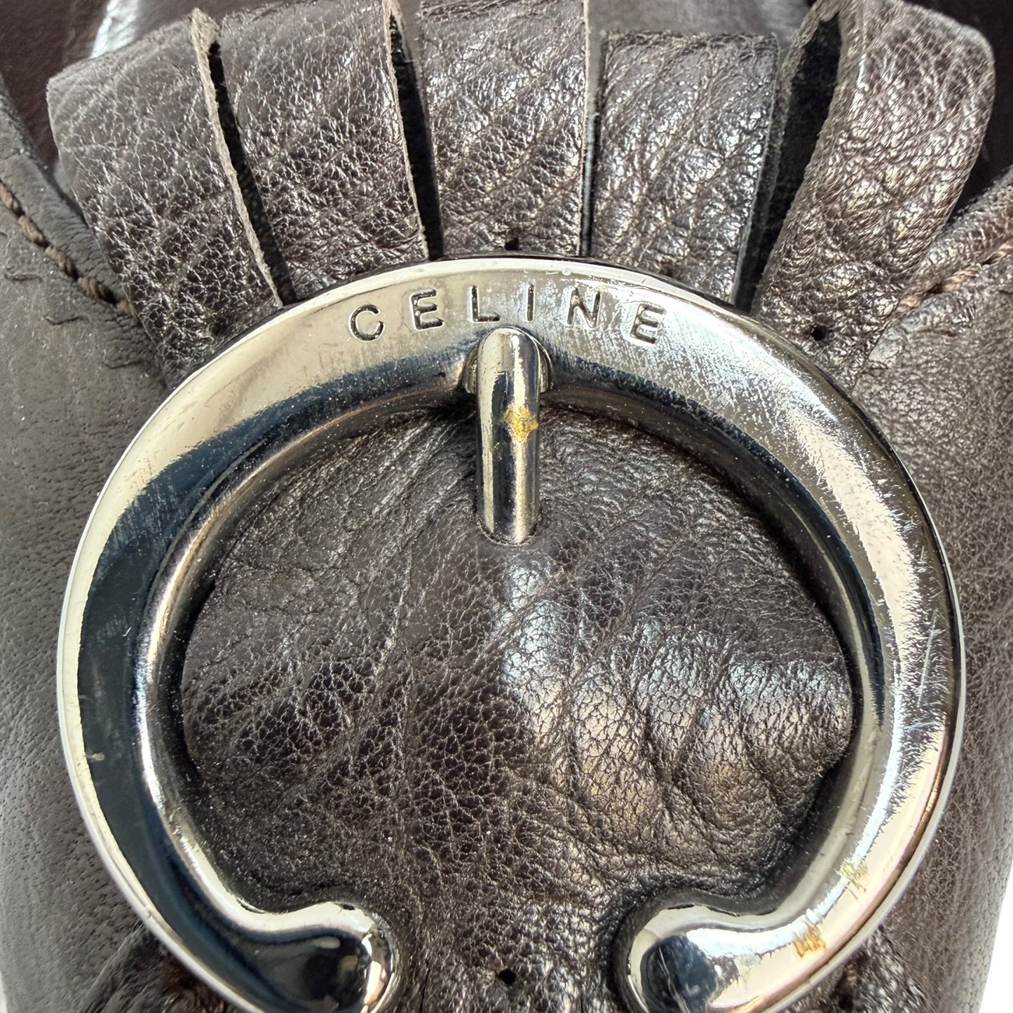 Vintage Celine Heels braun Gr. 38,5