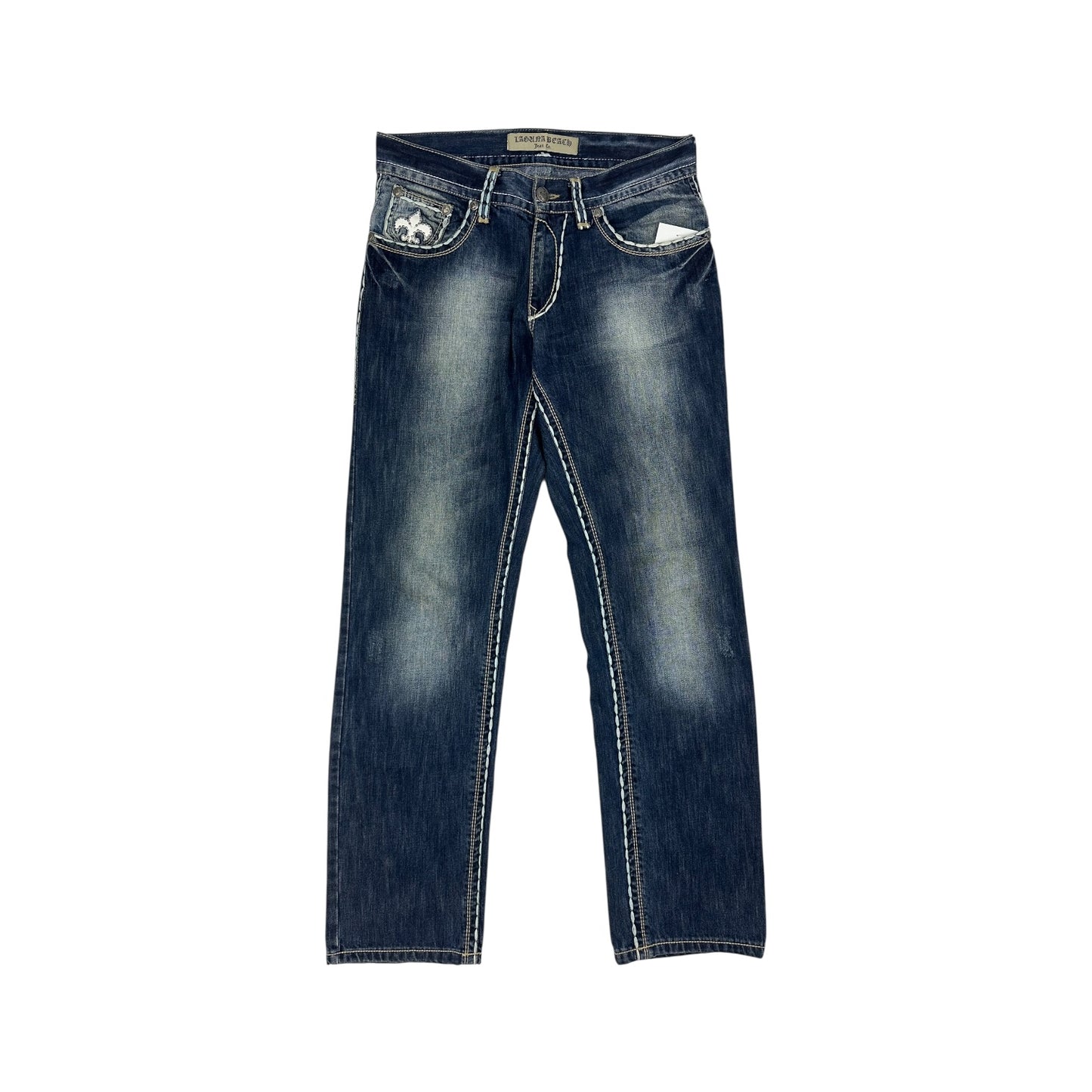 Vintage Laguna Beach Jeanshose blau 34