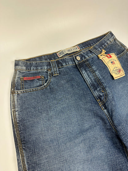 Vintage U.S POLO ASSN. Jorts/kurze Jeanshose blau Gr. 34