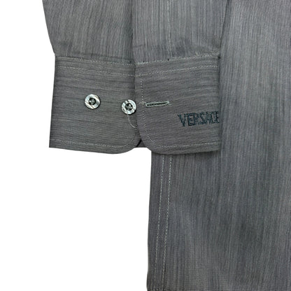 Versace Hemd grau XL