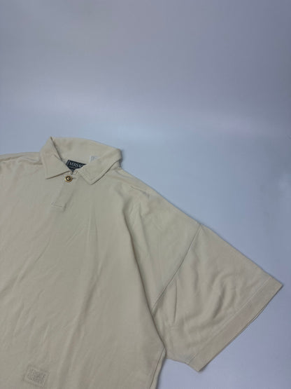 Versace Polo Hemd beige Gr. L/XL