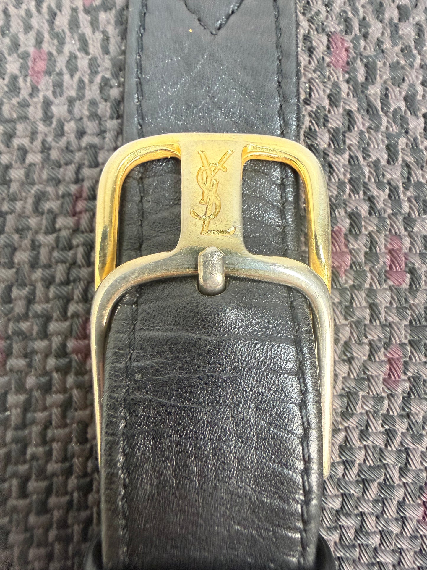 Vintage Yves Saint Laurent Schultertasche braun