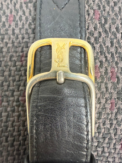 Vintage Yves Saint Laurent Schultertasche braun