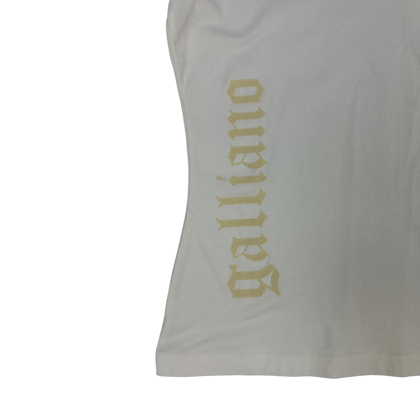 Vintage Galliano T-Shirt weiß Damen S