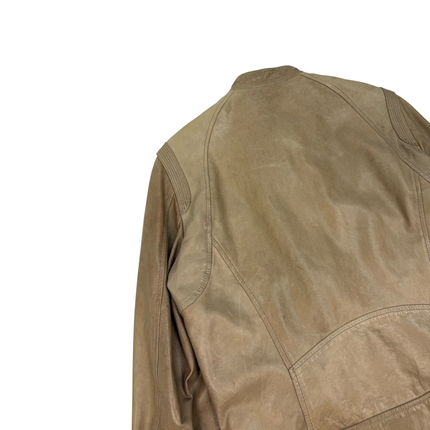 Vintage Just Cavalli Lederjacke braun Gr. 48