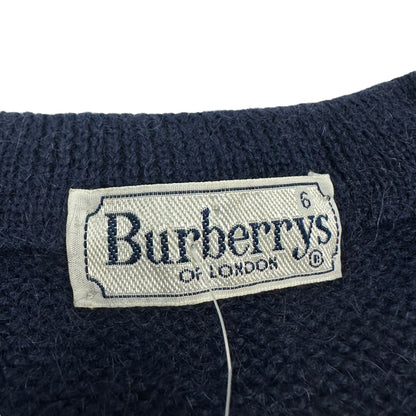 Vintage Burberry Pullover dunkelblau 6/L
