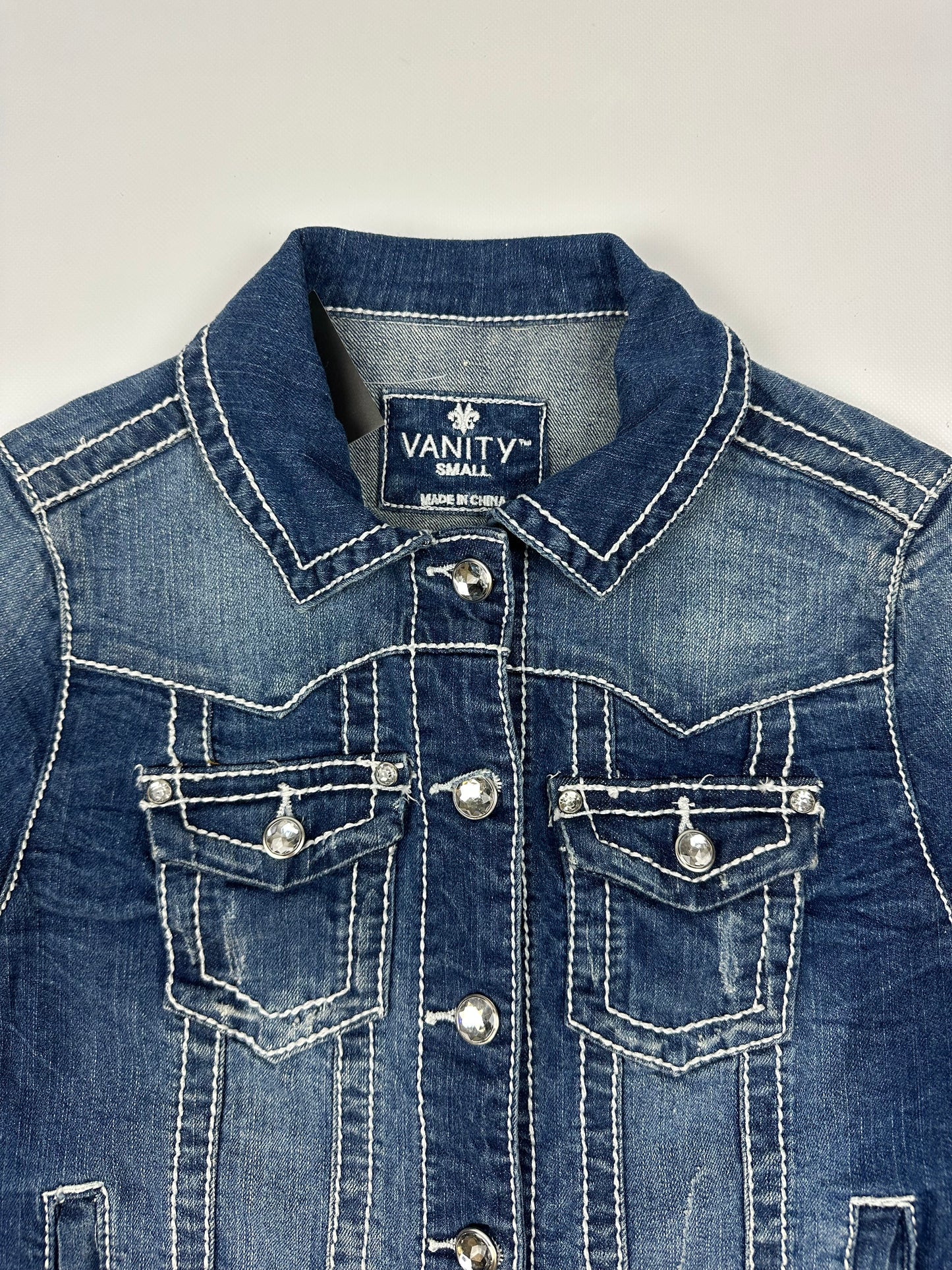 Vintage Vanity denim jacket blue S