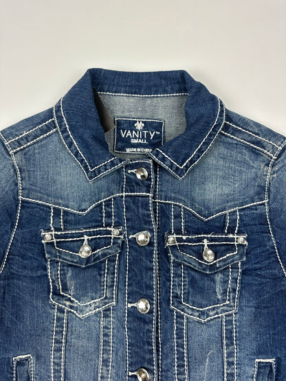 Vintage Vanity denim jacket blue S