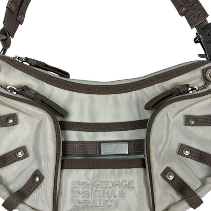 Vintage GG&L Imyours Handtasche weiß