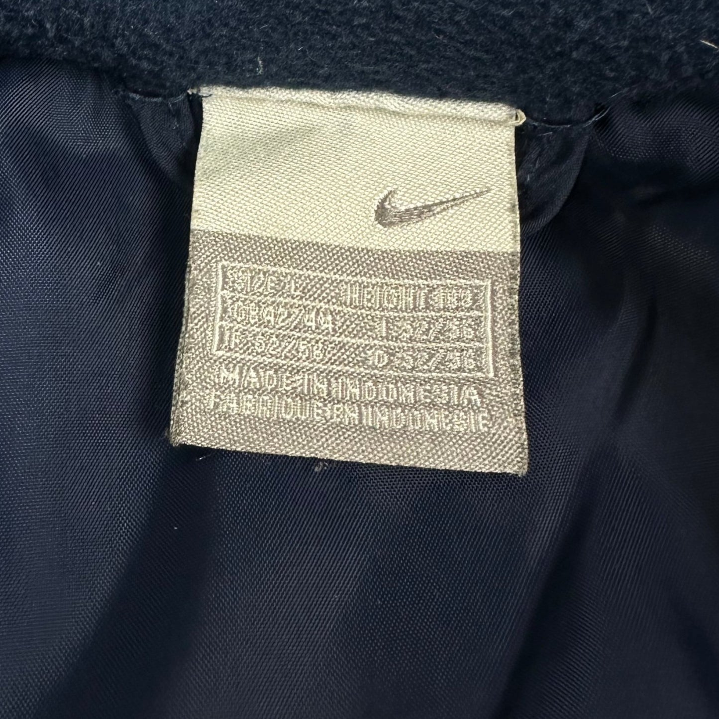 Vintage Nike Puffer Weste navy L