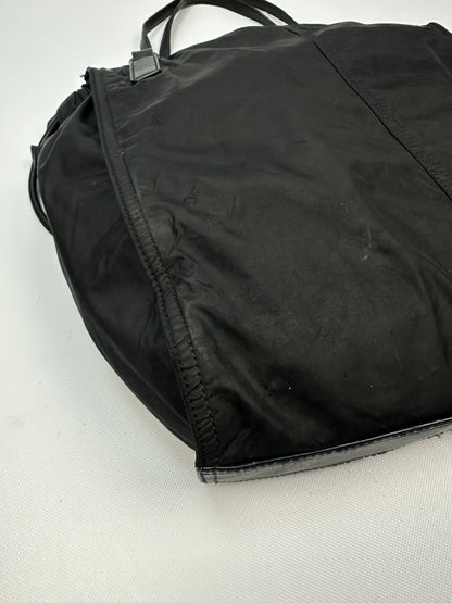 Vintage Burberry Shopper schwarz
