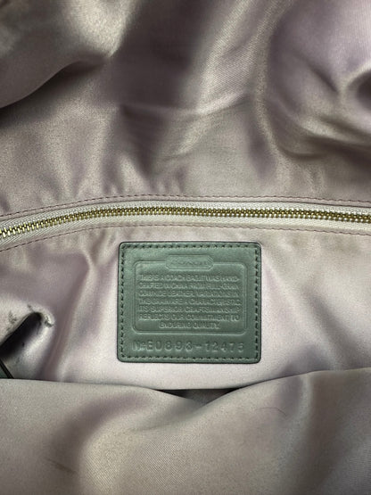 Vintage Coach Handtasche grau