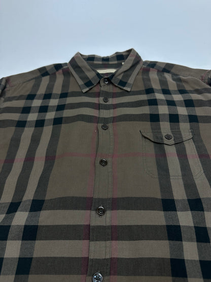 Vintage Burberry Hemd braun XL