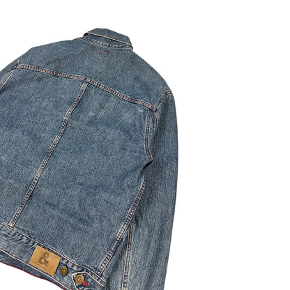 Vintage Dolce & Gabbana Jeans Jacke blau