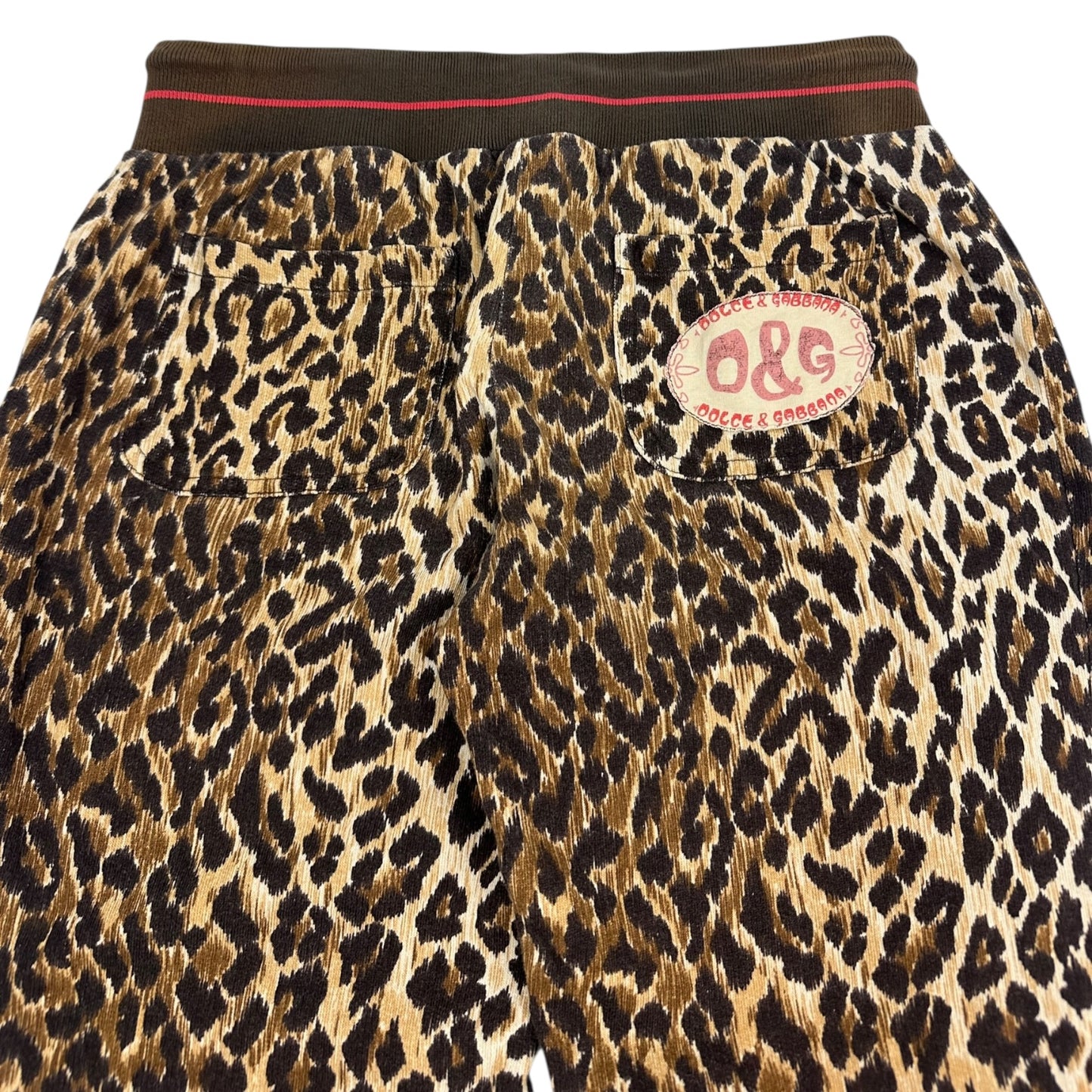 Vintage Dolce & Gabbana Leo Trackpants braun Damen L