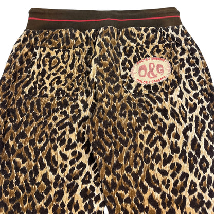 Vintage Dolce & Gabbana Leo Trackpants braun Damen L