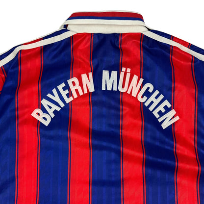 Vintage Adidas FC Bayern Fußball Trikot blau / rot L