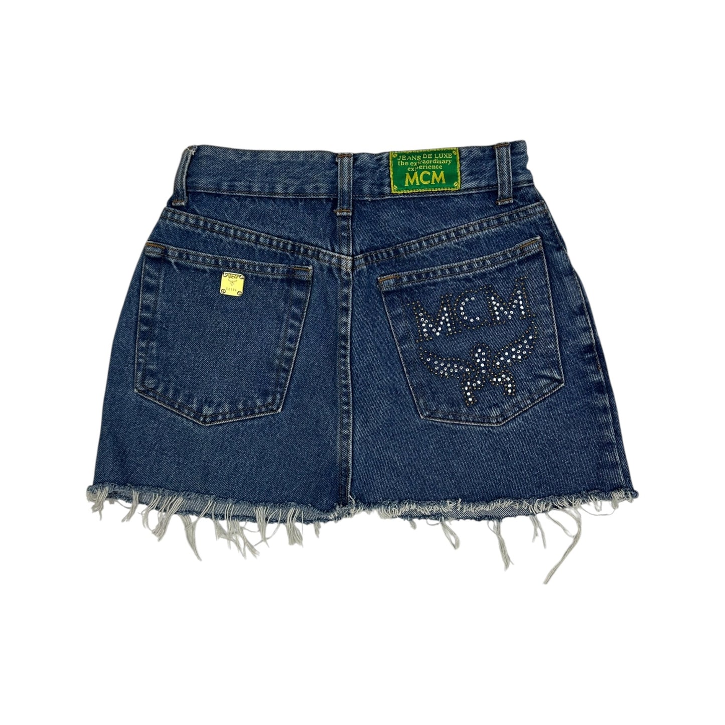 Vintage MCM Hot pants blau 27