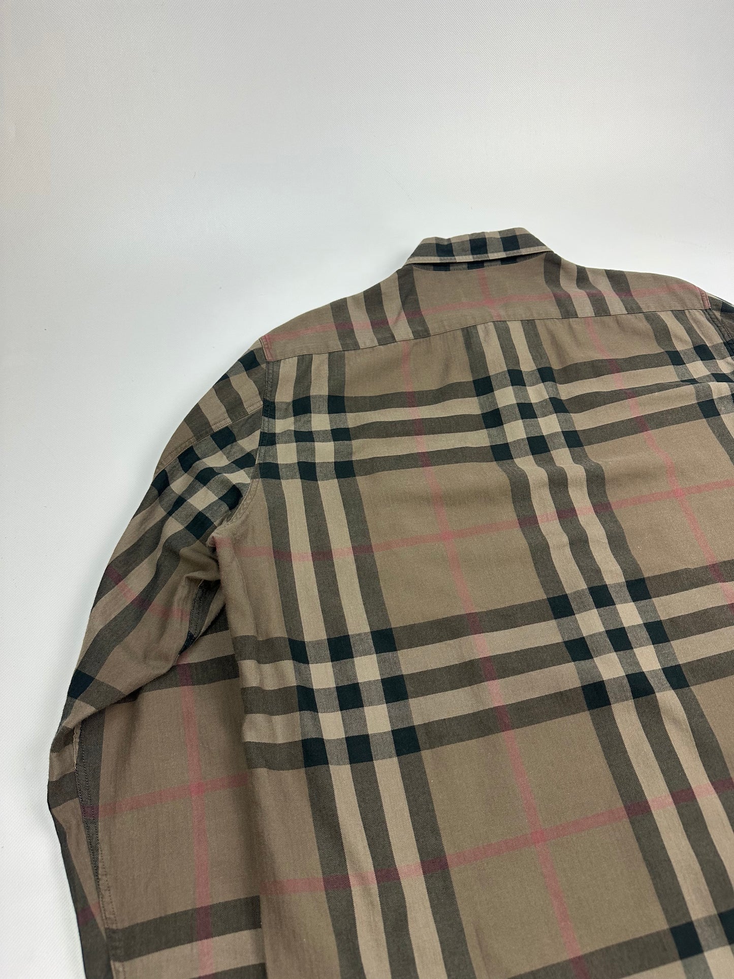 Vintage Burberry Hemd braun XL