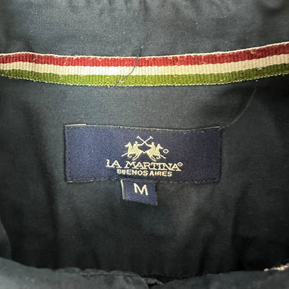 Vintage La Martina x Maserati Hemd Navy blau M