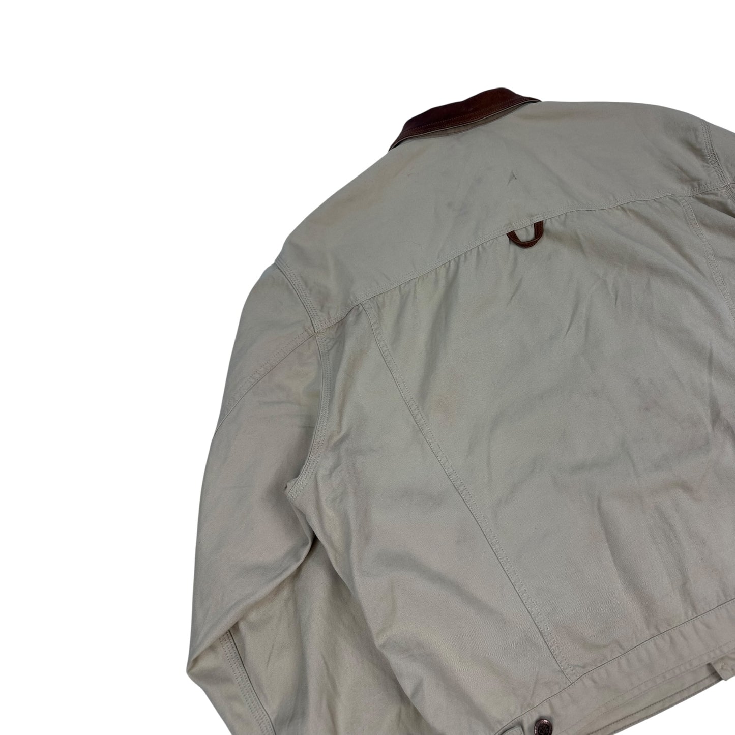 Vintage Marlboro Classics Jacke beige / braun XXL