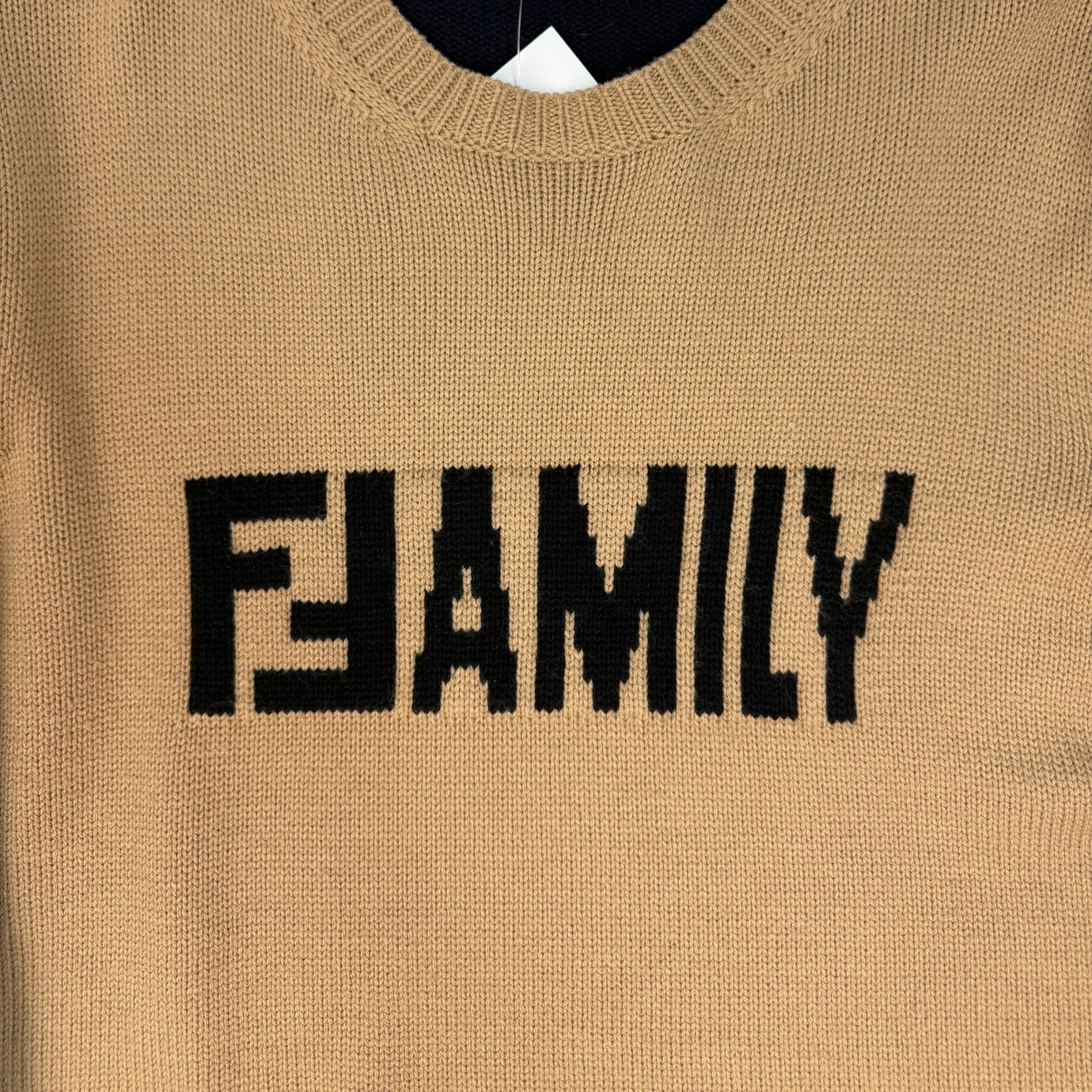 Fendi Pullover schwarz / braun Gr. 52