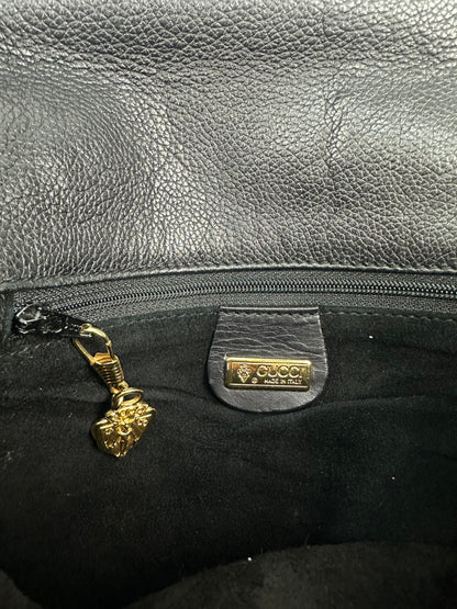 Gucci Hand- Umhängetasche schwarz