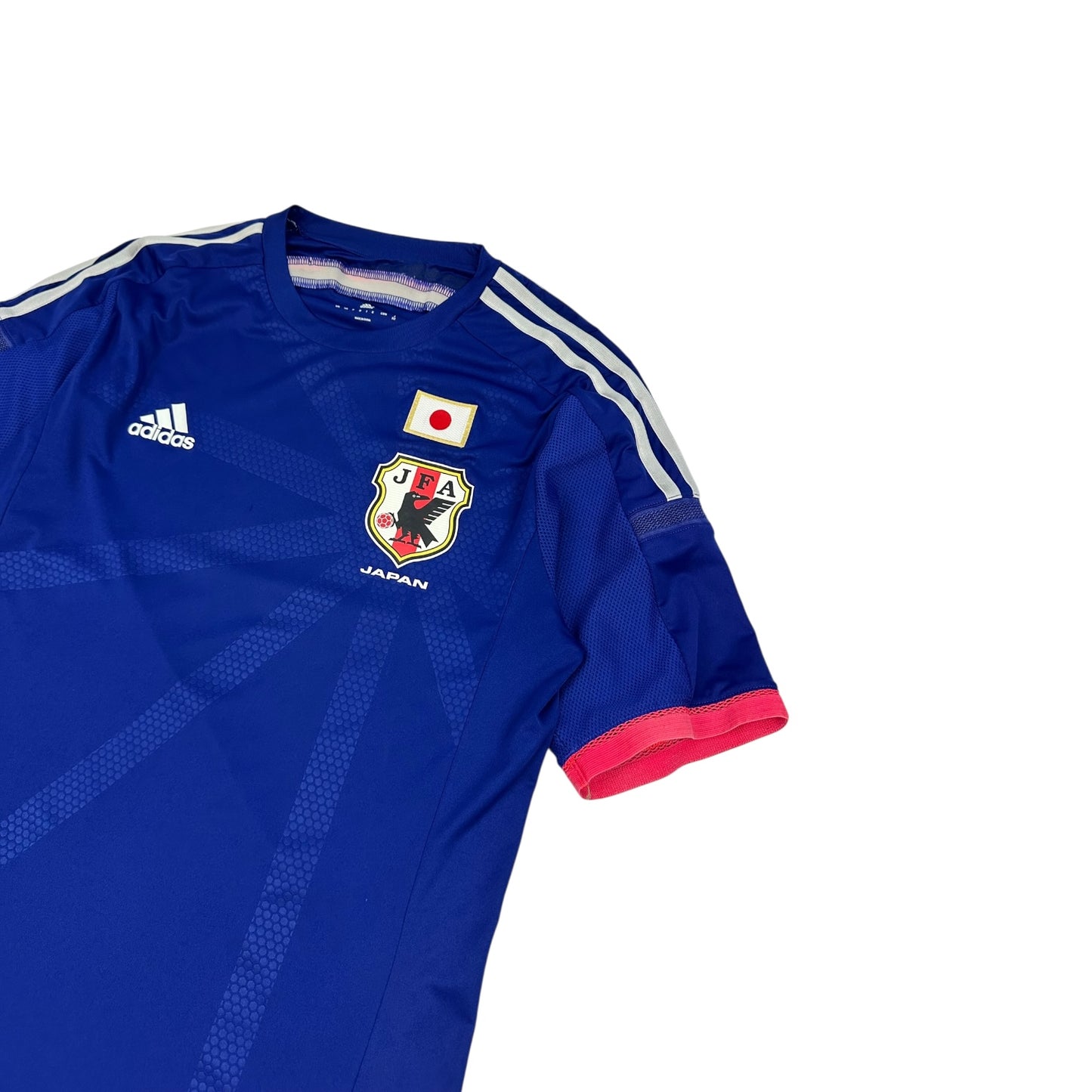 Vintage Adidas Japan Fußball Trikot rot / blau L