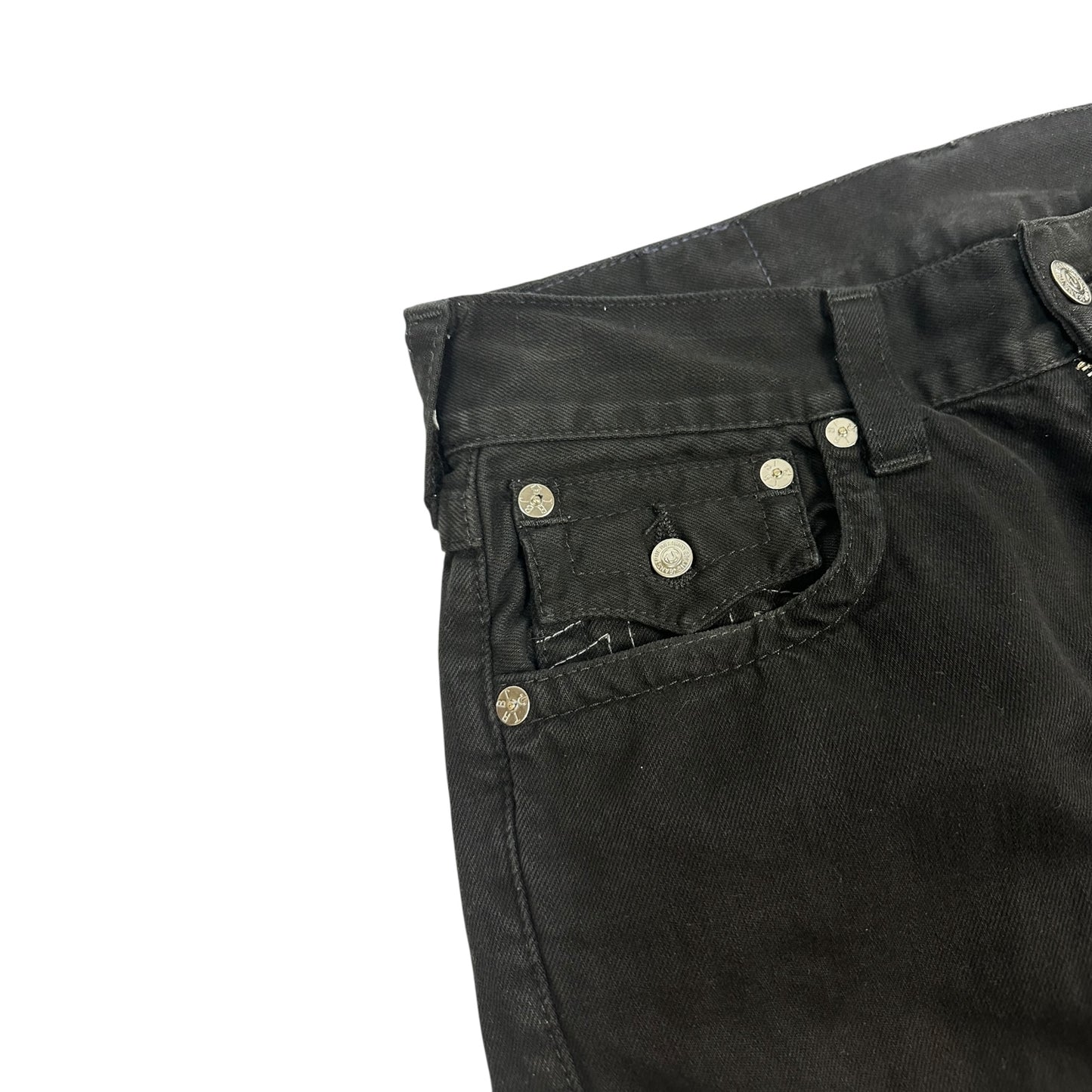 Vintage True Religion Jeanshose schwarz 32