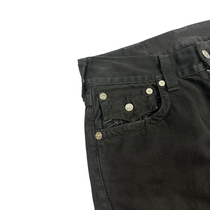 Vintage True Religion Jeanshose schwarz 32