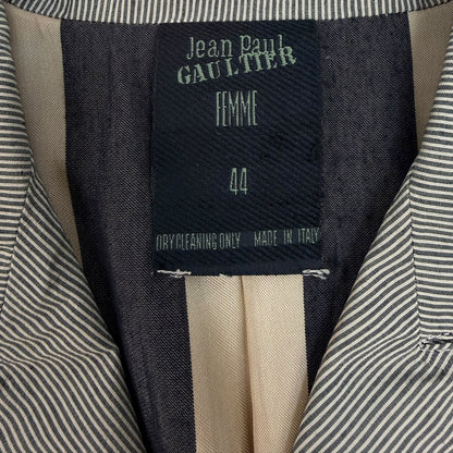 Vintage Jean Paul Gaultier Blazer braun Gr. Damen 44