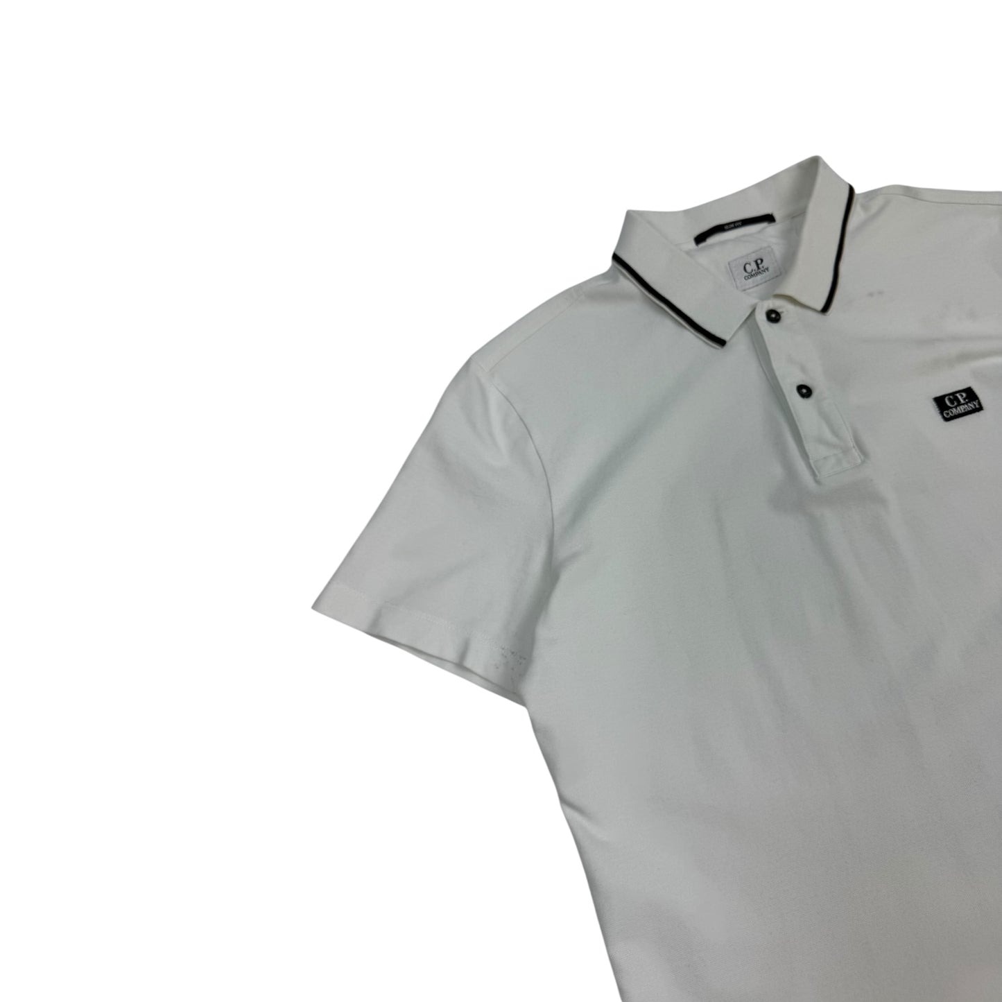 C.P. Company Polohemd weiß S