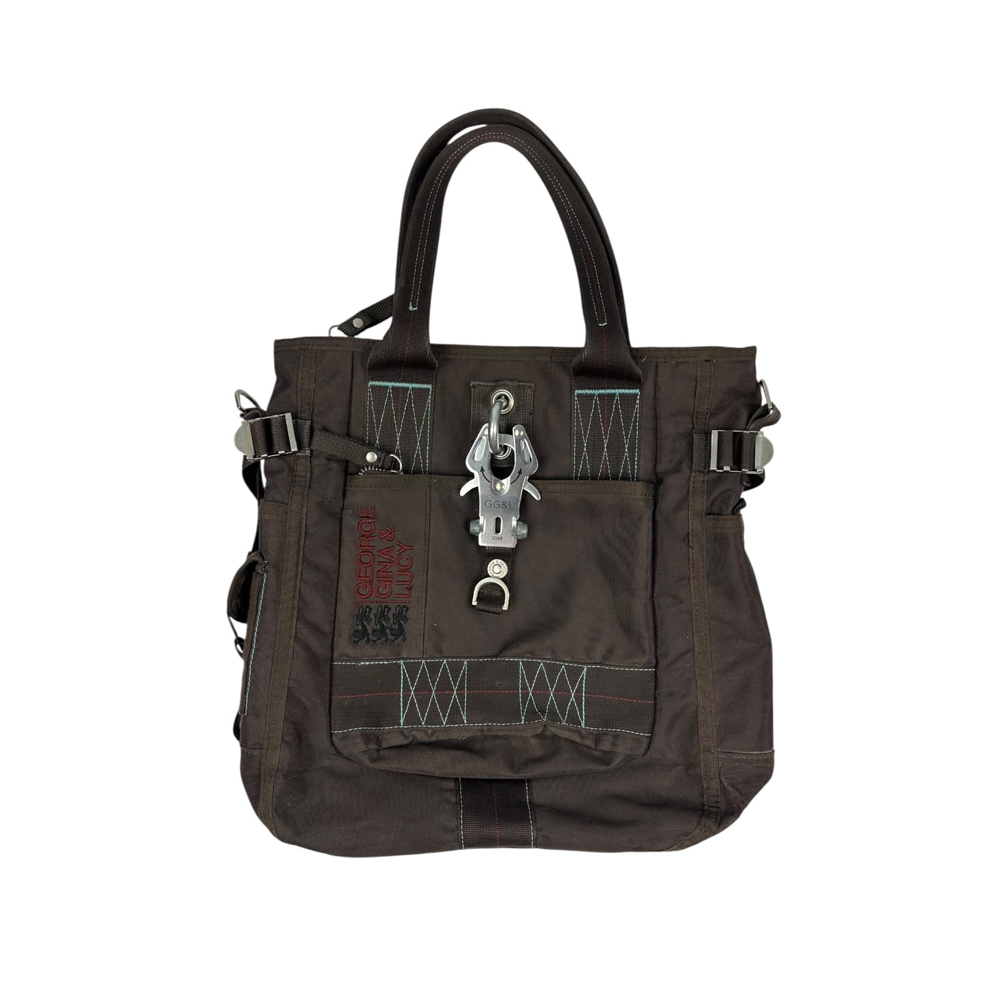 Vintage GG&L Handtasche braun
