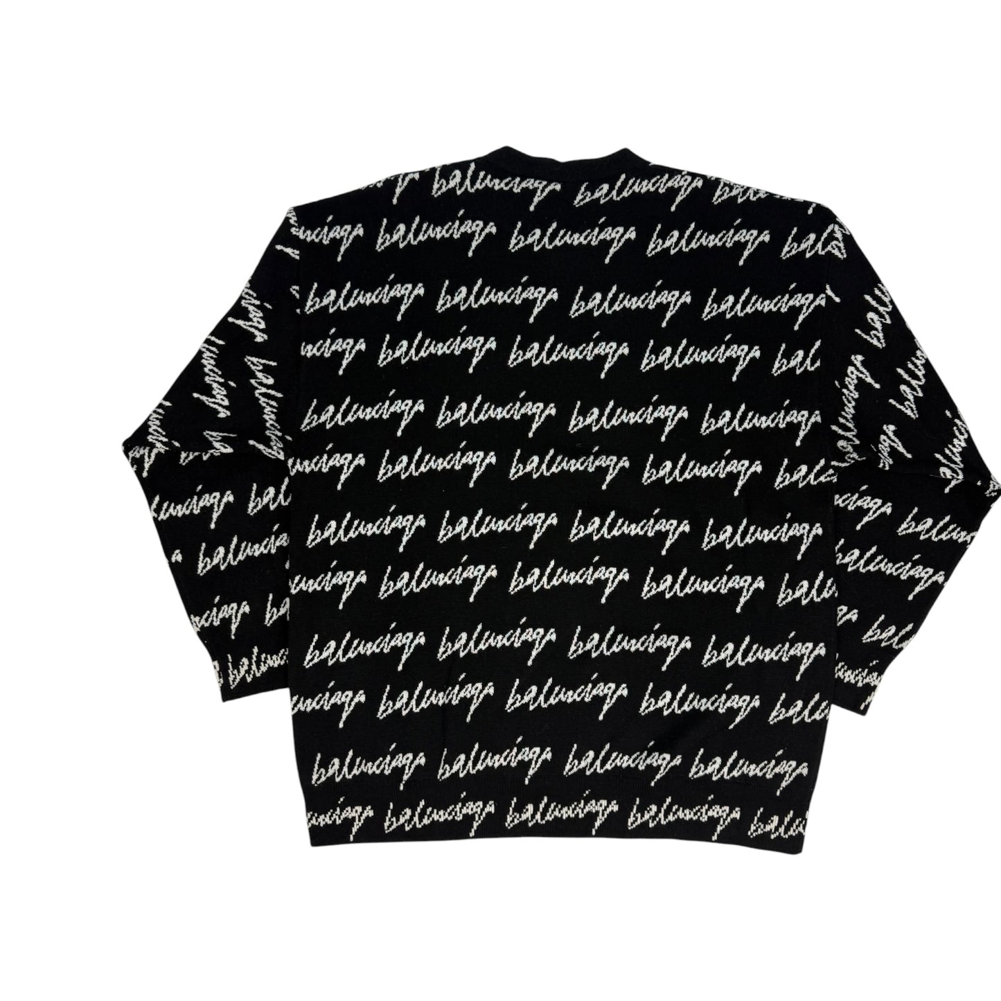Balenciaga Pullover schwarz / weiß Gr. Frauen XL