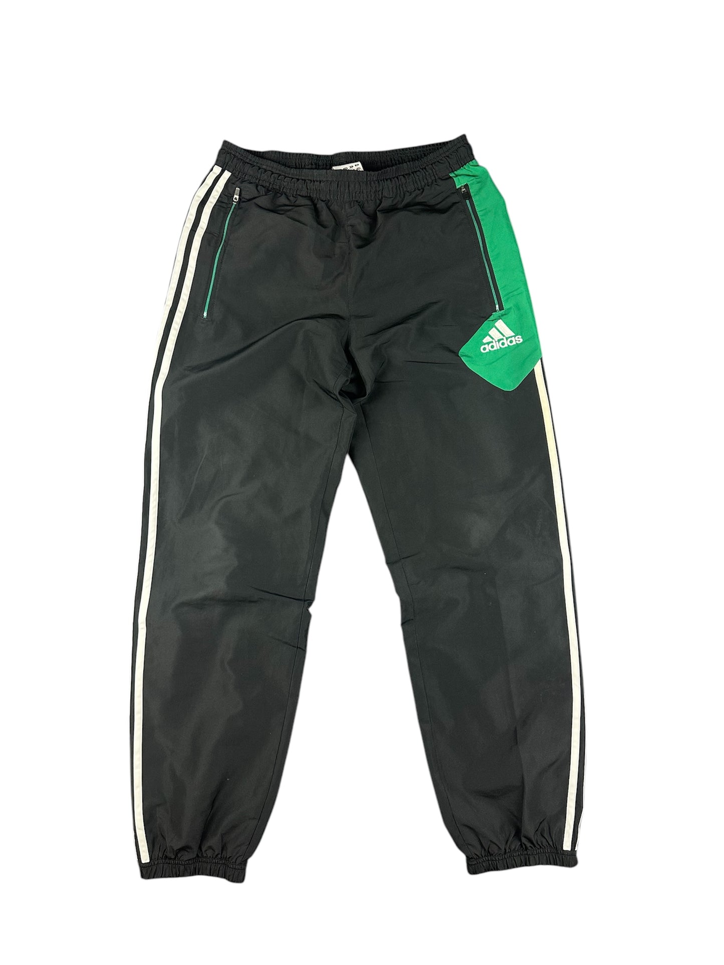 Adidas Tracksuit schwarz/grün S