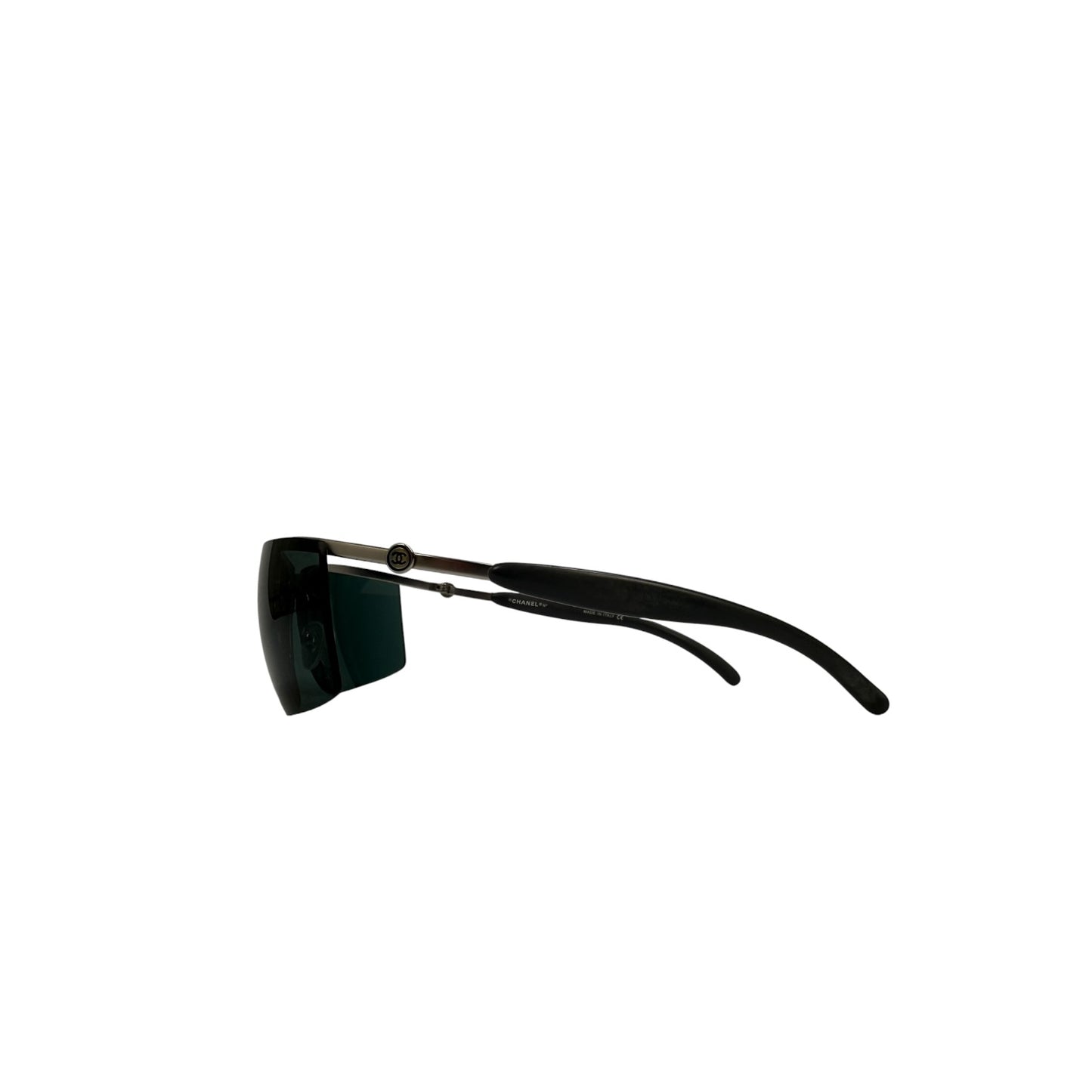 Vintage Chanel Sonnenbrille Silber