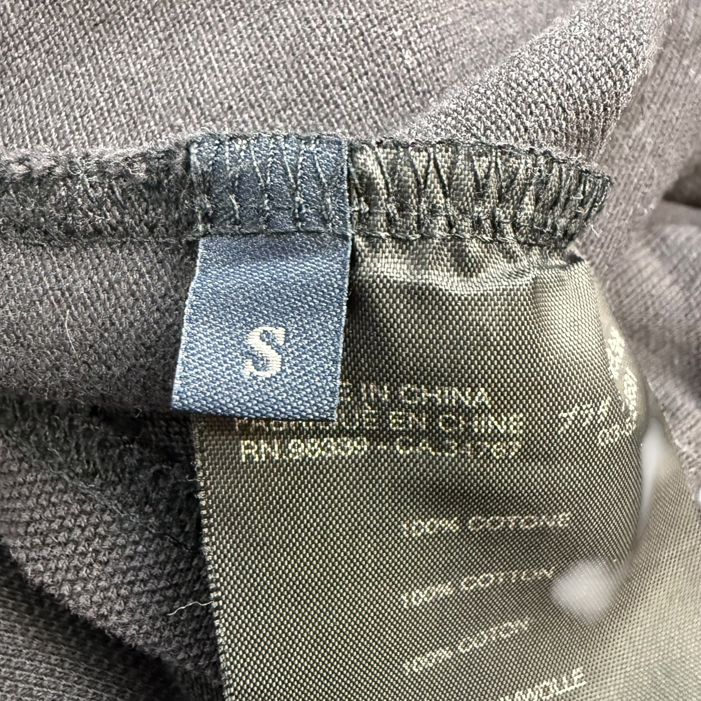 Vintage Prada Poloshirt Lang schwarz Gr. S