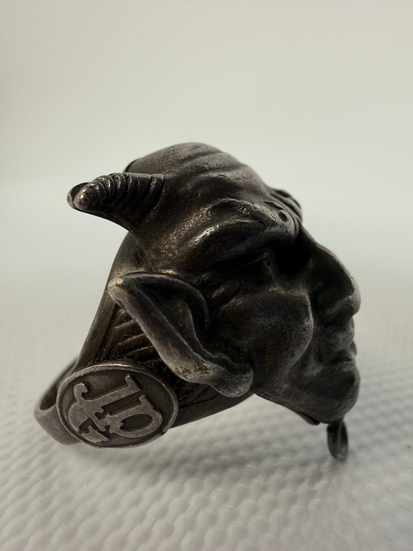 Vintage Jean Paul Gaultier Ring Silber